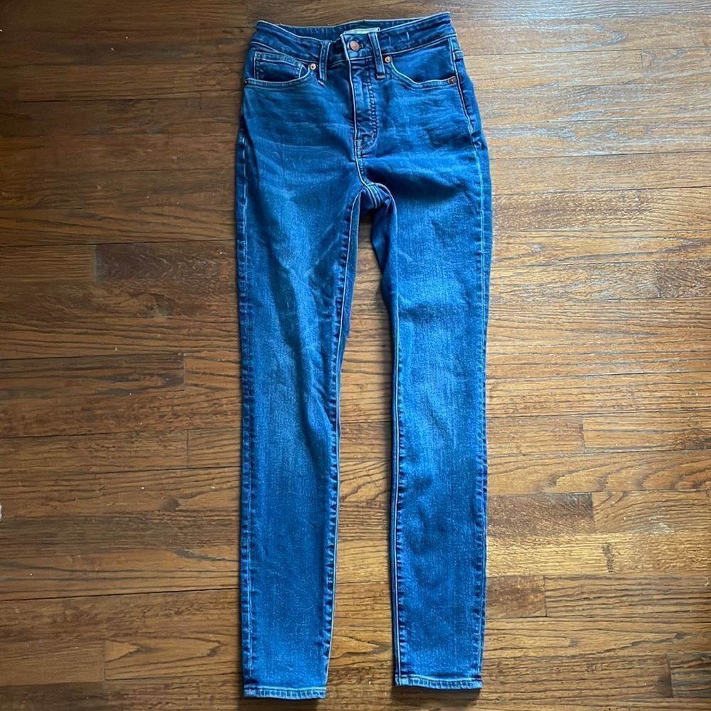 Madewell Curvy High Rise Skinny Jeans